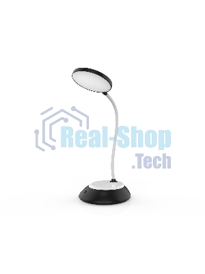 Светодиодная настольная лампа Ambrella light DE601 BK/WH черный/белый LED 2800-6500K 5W