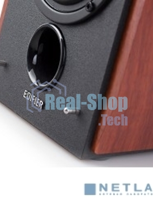 Колонки Edifier R1700 ВТ {2.0 Активные, 2 x 33W RMS, 85 дБА, дерево, беспроводной пульт ДУ}
