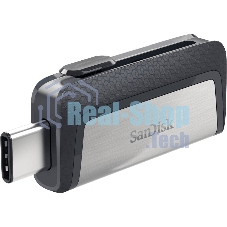 Флешка USB Sandisk 64Gb Ultra Dual SDDDC2-064G-G46 USB 3.0 серый/узор