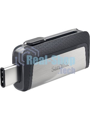 Флешка USB Sandisk 64Gb Ultra Dual SDDDC2-064G-G46 USB 3.0 серый/узор