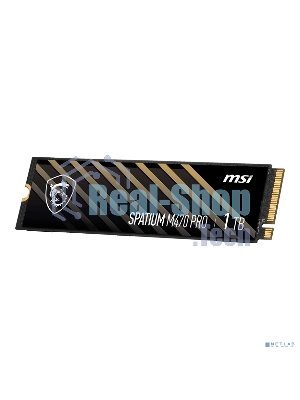 Накопитель SSD MSI M.2 2280 1Tb SPATIUM M470 PRO Client SSD S78-440L0J0-P83, PCIe Gen4x4 with NVMe