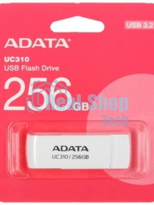 Флешка USB ADATA UC310 (UC310-256G-RBK), 256Gb, USB 3.2 Gen1, R/W 100/30, черный