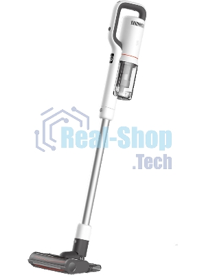 Пылесос вертикальный Roidmi Cordless Vacuum Cleaner x30 XCQ14RM белый, питание от аккумулятора, 150 Вт, уборка влажная/сухая, пылесборник 0.55 л, работа от АКБ max 70 мин