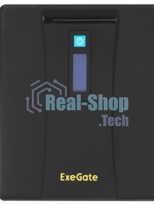 Источник бесперебойного питания ExeGate Smart LB-400.LCD.AVR.2SH (400VA/240W, LCD, AVR, 2*Schuko, батарея 12V 4.5Ah, Black)