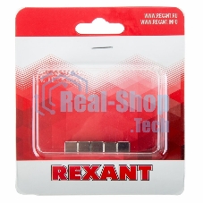 Неодимовый магнит куб Rexant 8х8х8 мм сцепление 3,7 кг (Упаковка 4 шт)
