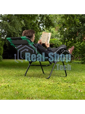 Кресло-шезлонг Palisad Camping складное, многопозиционное 160х63,5х109 cм