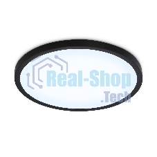 Светильник светодиодный ультратонкий Ambrella light FZ1961 BK черный IP54 40W 5000K D470*15 (Без ПДУ)