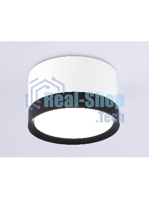 Светильник Ambrella light TN52353 WH/BK белый/черный GX53 max 12W D82*50