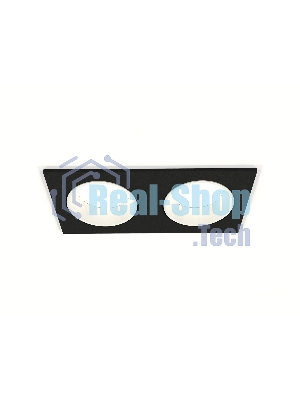 Комплект встраиваемого светильника Ambrella light XC6526001 SBK/SWH черный песок/белый песок MR16 GU5.3 (C6526, N6110)