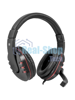 Гарнитура Defender Warhead G-160 чёрный, проводная
