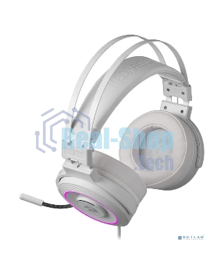 Гарнитура Redragon Lamia 2 белый, проводная, USB, подсветка
