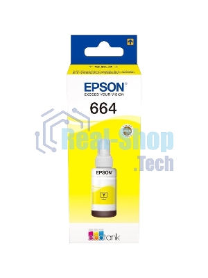 Чернила для Epson C13T66444A Epson L100 (yellow) 70 мл