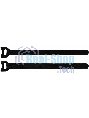 Хомут-липучка LANMASTER LAN-VCM180-BK, 180мм, 20шт, черный