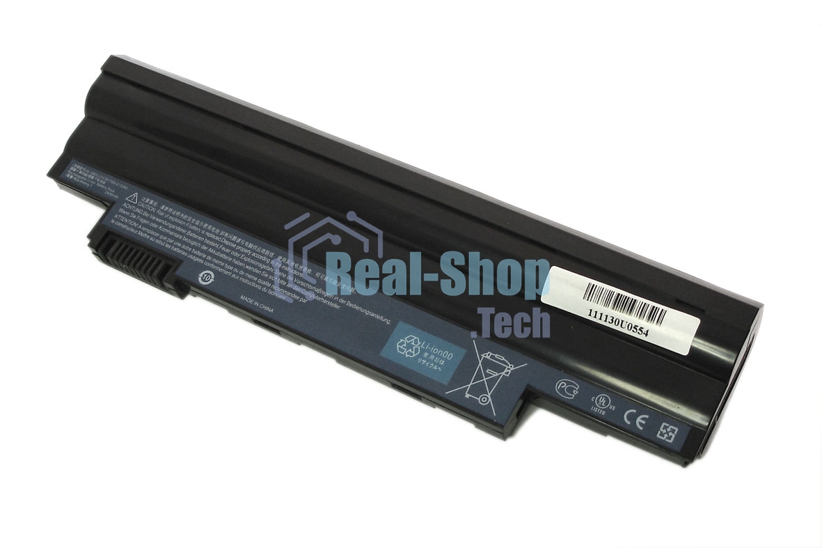 Аккумуляторная батарея для ноутбука Acer Aspire One D255 D260 eMachines 355 11.1V 2520mAh черный