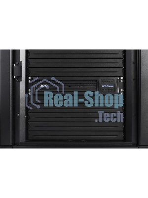 Источник бесперебойного питания APC Smart-UPS 1500VA/1000W, RM 2U, Line-Interactive, LCD, Out: 220-240V 4xC13 (2-Switched), SmartSlot, USB, SmartConnect, черный, 1 year warranty (REP: SMT1500RMI2U)
