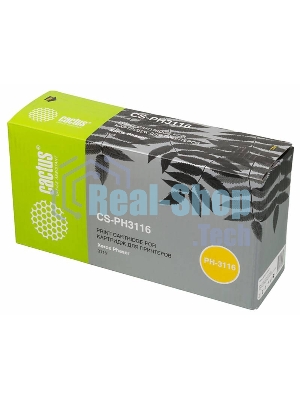 Картридж лазерный Cactus CS-PH3116 (109R00748) черный (3000 стр.) для Xerox Phaser 3116