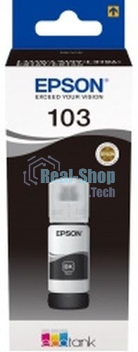 Чернила Epson 103BK C13T00S14A черный (65 мл) для Epson L3100/3110/3150