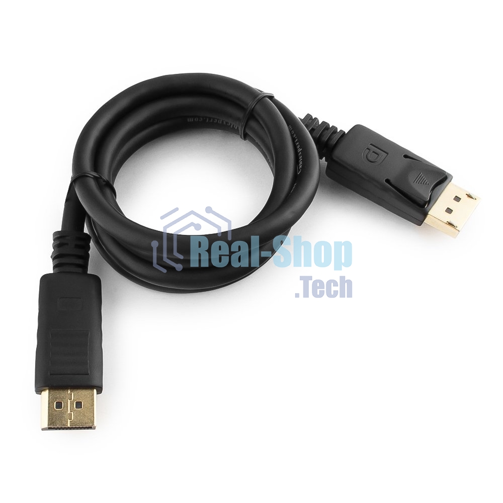 Кабель DisplayPort Gembird/Cablexpert, 1м, 20M/20M, черный, экран, пакет