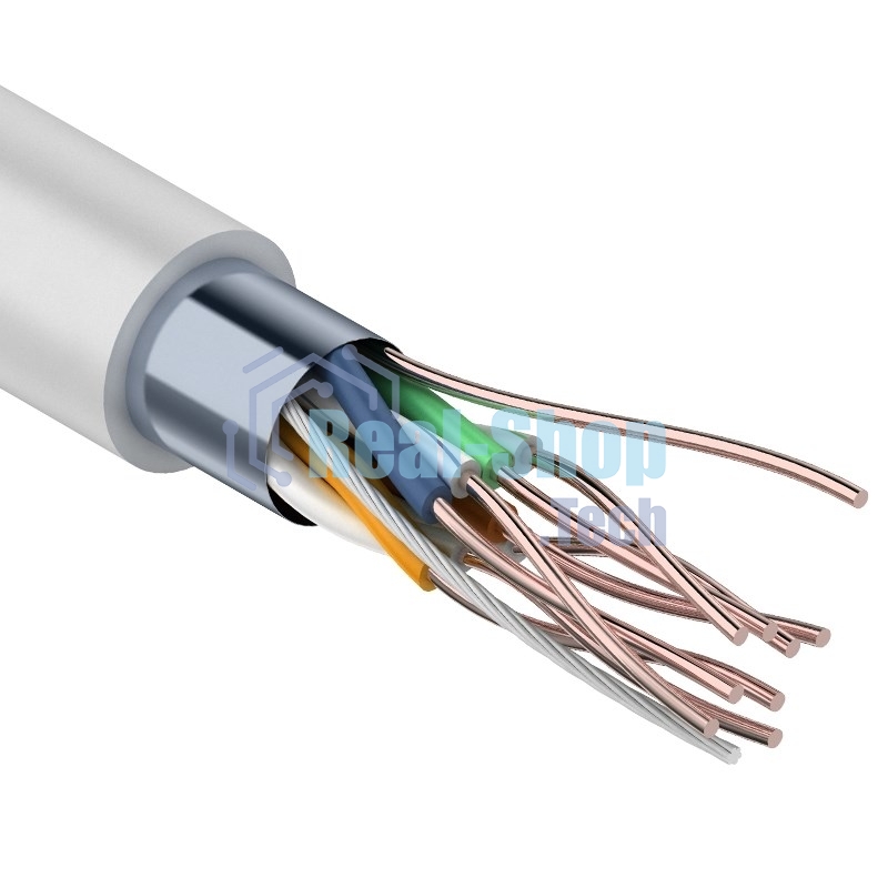 Кабель Rexant F/UTP cat.5e 4 пары (305м) 0.51 мм