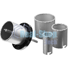 Набор STAYER PROFESSIONAL 33345-H6 коронки d33-73мм