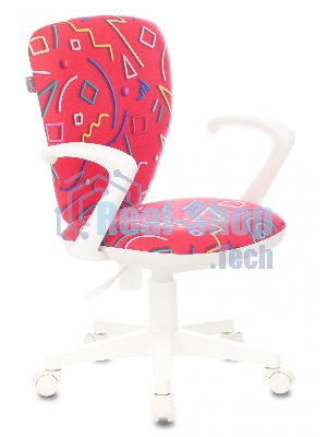 Кресло Бюрократ KD-W10AXSN малиновый, ткань, 120 кг