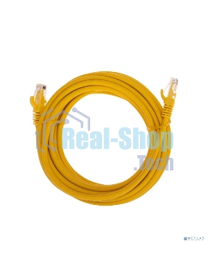 Патч-корд U/UTP Rexant cat.6, RJ45-RJ45, неэкранированный, 26AWG, LSZH, желтый, 5 м