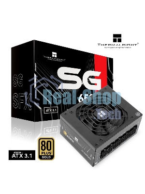 Блок питания Thermalright, 650W 80+ Gold (SFX, 3.1, Full modular, 1x24(20+4)pin, 1xCPU 8(4+4)pin, 2xPCIe*2 8(6+2)pin, 3xSATA3, 3xMOLEX4pin, Active, 92x92mm, 100x125x64mm, APFC, OPP, OVP, OTP, OCP, SCP, UVP, black)