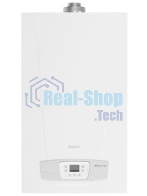 Котел газовый BAXI ECO LIFE 31F настен, 31 кВт, двухконтурный, с закрыт. кам. сгор.