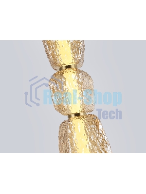 Светильник Ambrella light LH30112 SB/TI бронза/янтарь 35W 3000K D260*1325