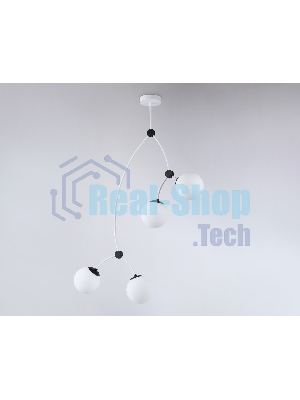 Светитльник Ambrella Light TR2572/4 WH/BK белый/черный E27/4 max 60W D790*1120
