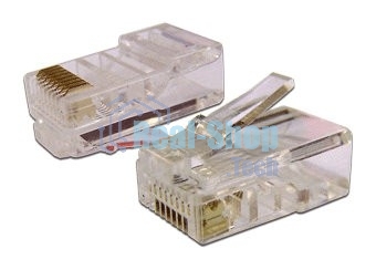 Коннектор медный LANMASTER TWT-PL45-8P8C UTP RJ45 cat.5e (упак.: 100 шт)
