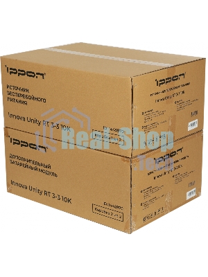 Источник бесперебойного питания Ippon Innova Unity RT 3-3 10K 10000Вт 10000ВА черный