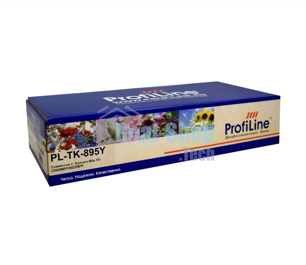 Картридж ProfiLine PL-TK-895Y для Kyocera Mita FS-C8020MFP/8025MFP/8525MFP Yellow 6000 копий