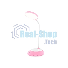 Светодиодная настольная лампа Ambrella light DE603 PI/WH розовый/белый LED 2800-6500K 5W