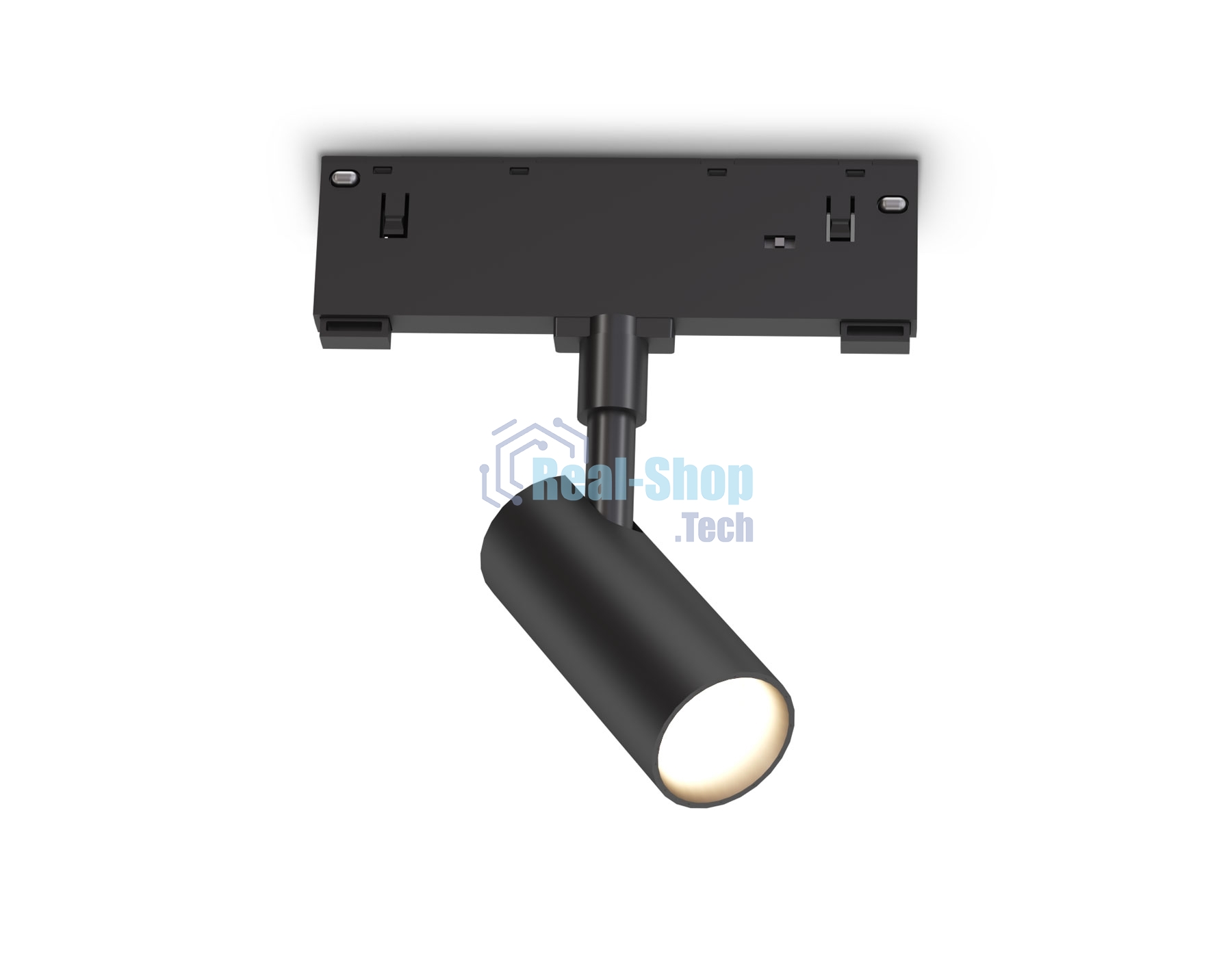 Трековый светильник GL2301 BK черный IP20 6W 3CCT 3000/4200/6400K 48V D35*80