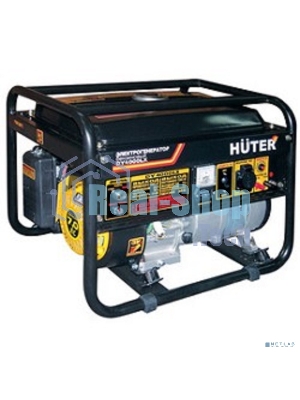 Электрогенератор бензиновый Huter DY4000LX, 3.3 кВт, 68 дБ, 42.2 кг