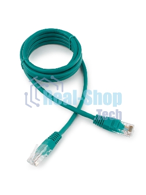 Патч-корд UTP Cablexpert cat.5e, 1.5м, литой, многожильный, зеленый
