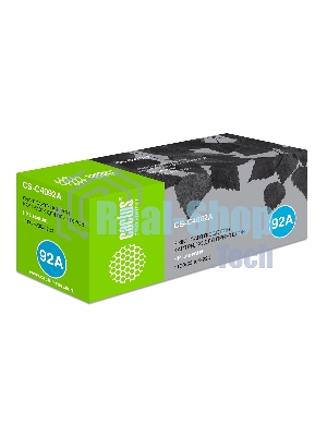 Картридж лазерный Cactus CS-C4092A черный для HP LaserJet 1100/3200/3220 (2500 стр.)