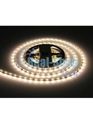 Светодиодная лента GS1002 2835 60Led/ 4.8W m/ 12V IP20 4500K/ 5000*8*1.2mm (2 конт.)