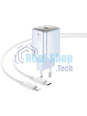 Сетевое зарядное устройство Hoco N47 Glorious 30W 3A (PD) белый PD30W