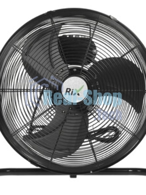 Вентилятор Rix NPSF-8000W хром, напольный, 90 Вт, 3 скорости, 41 см, металлический