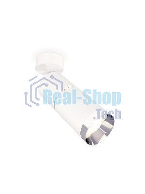 Комплект поворотного светильника Ambrella light XM6312010 SWH/PSL белый песок/серебро полированное MR16 GU5.3 (A2202, C6301, A2060, C6312, N6132)