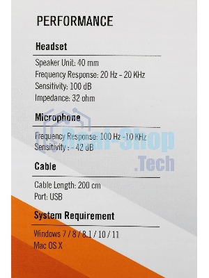 Гарнитура A4Tech HU-8 чёрный, проводная