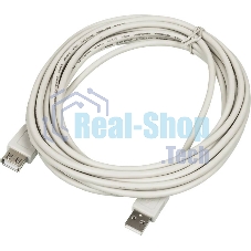 Кабель-удлинитель USB2.0 Ningbo USB A (m)/USB A (f) 5м