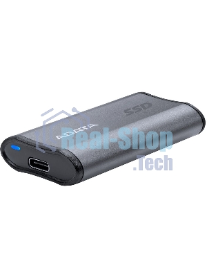Внешний SSD ADATA Elite SE880, 2TB, USB 3.2 Gen 2x2 Type-C, R/W 2000/2000, серый