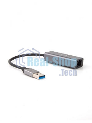 Кабель-переходник USB 3.0 (Am) --> LAN RJ-45 Ethernet 1000 Mbps, Aluminum Shell,Telecom TU312M