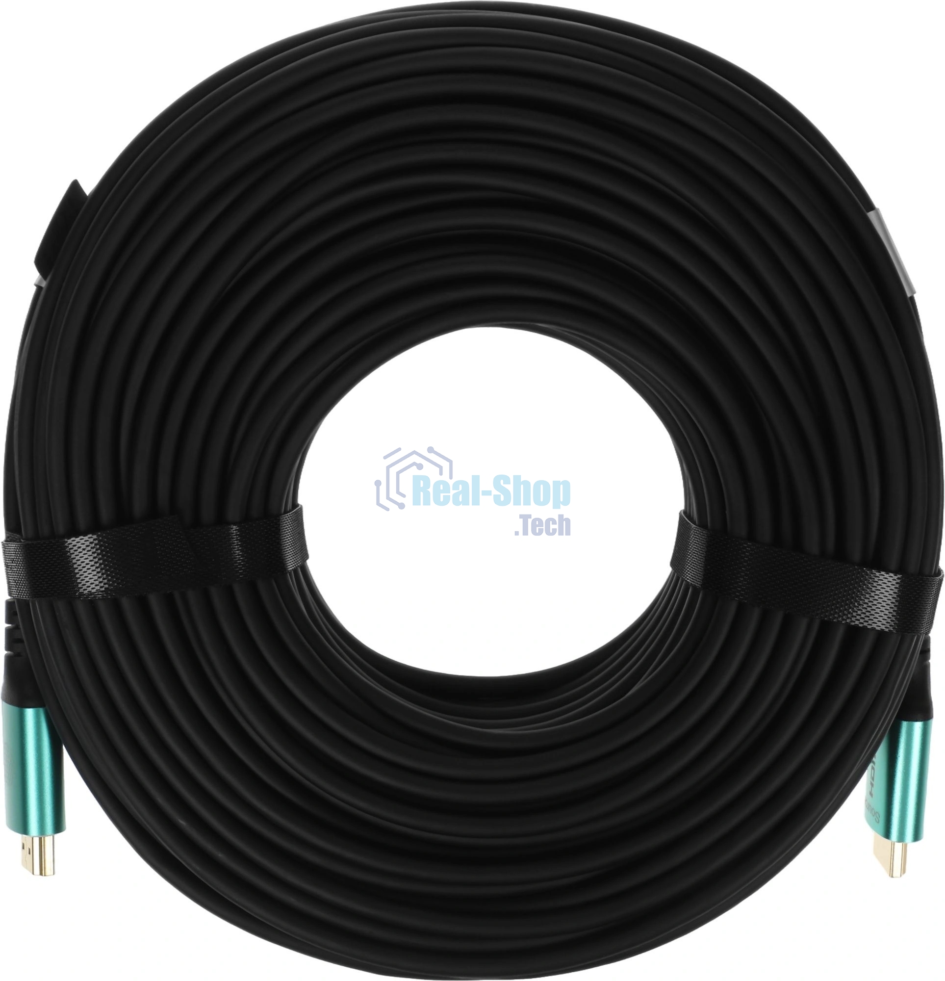 Кабель аудио-видео Cactus CS-HDMI-AOC-2.1-70 HDMI (m)/HDMI (m) 70м. позолоч.конт. черный