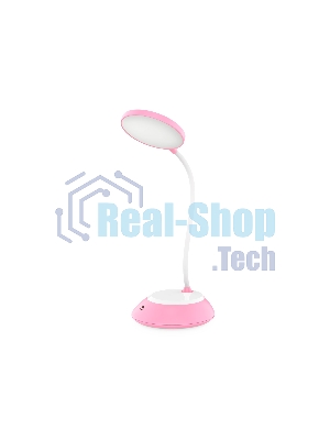 Светодиодная настольная лампа Ambrella light DE603 PI/WH розовый/белый LED 2800-6500K 5W