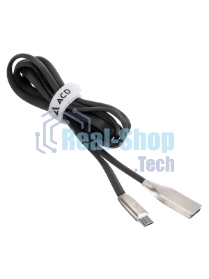 Кабель USB ACD-Infinity MicroUSB - USB-A TPE, 1.2м, черный