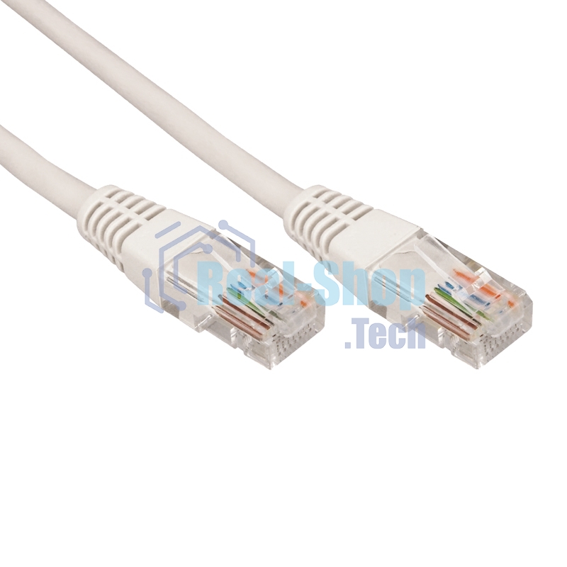 Патч-корд U/UTP Rexant cat.5e, RJ45-RJ45, 26AWG, ZH нг(А)-HF, серый, 5 м